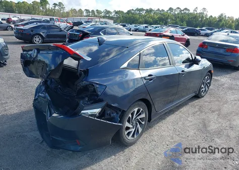 2017 Honda Civic Ex from USA, damaged, VIN 19XFC2F73HE082357